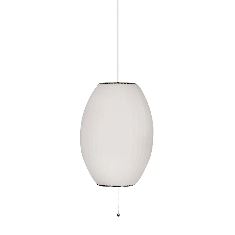 Art Nouveau Ceiling Lights with Organic, Flowing ShapesArt Nouveau Ceiling Lights with Organic, Flowing ShapesElk Cigar 401 Pendant Light - White