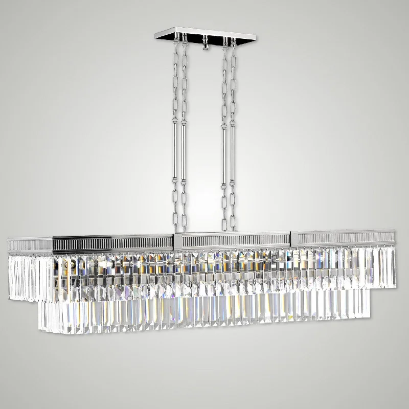 Moroccan Ceiling Lights with Colorful Stained Glass and Geometric CarvingsMoroccan Ceiling Lights with Colorful Stained Glass and Geometric CarvingsAmerican Brass & Crystal Valencia Modern IL8306-P-38G Pendant Light - Polished Nickel