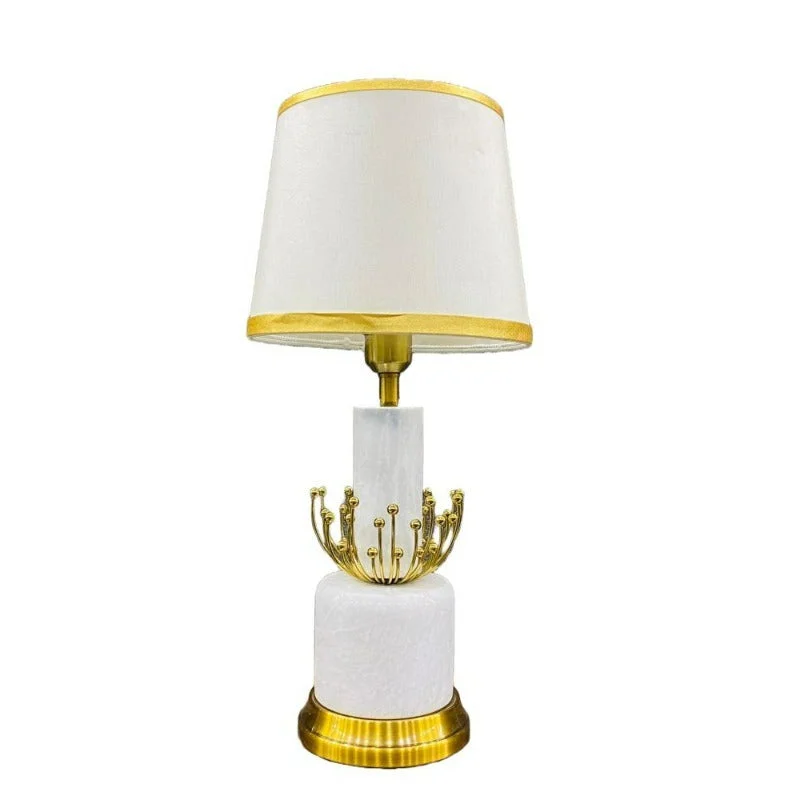 leather table lamps with a distressed texture for a rugged charmleather table lamps with a distressed texture for a rugged charmAntique White Marble Table Lamp
