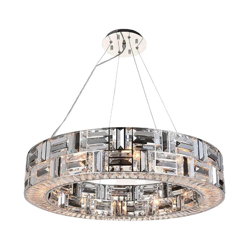 African - Inspired Ceiling Lights with Tribal Patterns and Natural MaterialsAfrican - Inspired Ceiling Lights with Tribal Patterns and Natural MaterialsAurora Halo - NewYork Pendant - Width: 80cm
