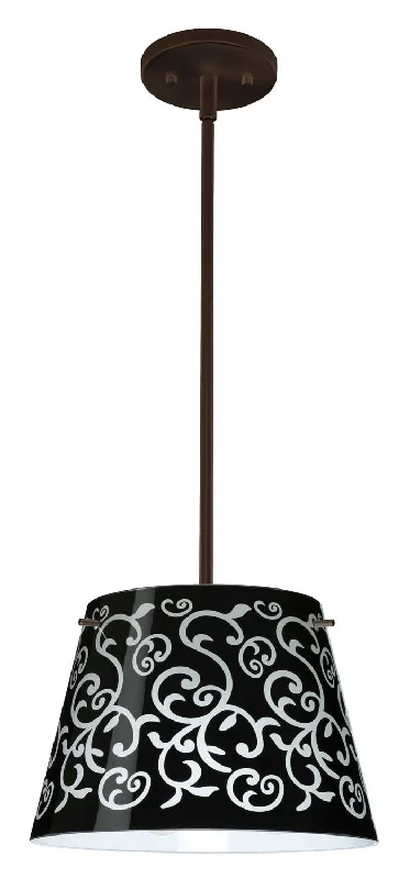 Gothic Ceiling Lights with Dark Metalwork and Pointed ArchesGothic Ceiling Lights with Dark Metalwork and Pointed ArchesBesa Amelia 1TT-4393BD-BR Pendant Light - Bronze