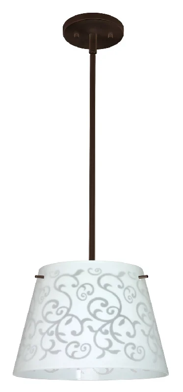 Scandinavian Style Ceiling Lights with Light Wood AccentsScandinavian Style Ceiling Lights with Light Wood AccentsBesa Amelia 1TT-4393WD-LED-BR Pendant Light - Bronze
