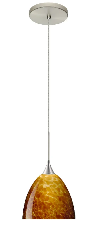 Chinese - Style Ceiling Lights with Red Lantern - Inspired DesignsChinese - Style Ceiling Lights with Red Lantern - Inspired DesignsBesa Sasha 1XT-757018-SN Pendant Light - Satin Nickel