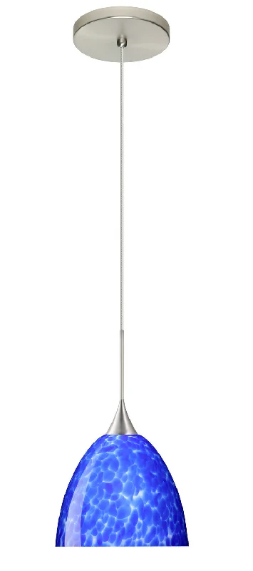 Art Nouveau Ceiling Lights with Organic, Flowing ShapesArt Nouveau Ceiling Lights with Organic, Flowing ShapesBesa Sasha 1XT-757086-SN Pendant Light - Satin Nickel