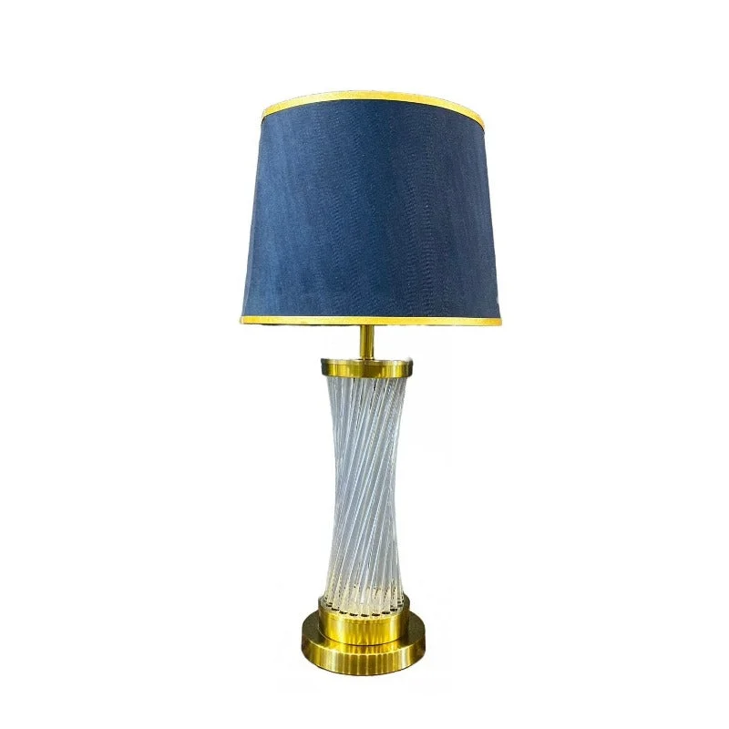 crystal table lamps with dazzling prisms for a glamorous effectcrystal table lamps with dazzling prisms for a glamorous effectBlurry Glass Table Lamp