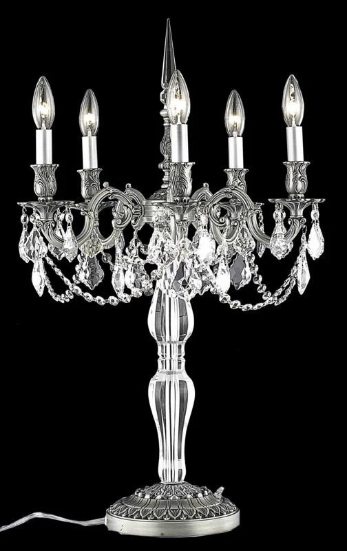 industrial style table lamps with exposed bulbs for loft apartmentsindustrial style table lamps with exposed bulbs for loft apartmentsZC121-9605TL18PW/EC By Regency Lighting Monarch Collection 5 Light Table Lamps Pewter Finish