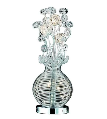 gothic style table lamps with dark finishes for a mysterious lookgothic style table lamps with dark finishes for a mysterious lookZC121-TL204 By Regency Lighting South Beach Collection 5 Light Table Lamp Silver Finish