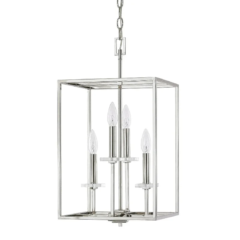 Metal Ceiling Lights in Brass, Copper, Stainless Steel, and IronMetal Ceiling Lights in Brass, Copper, Stainless Steel, and IronCapital Morgan 7001PN Pendant Light - Polished Nickel