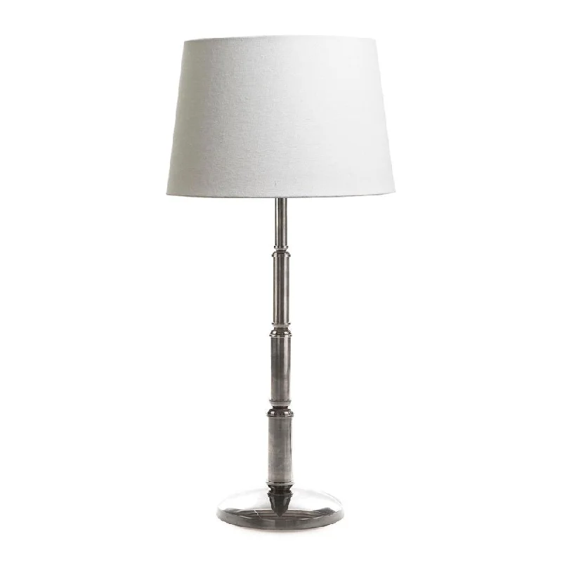 rustic farmhouse table lamps for cozy kitchensrustic farmhouse table lamps for cozy kitchensChapman Table Lamp Base Antique Silver