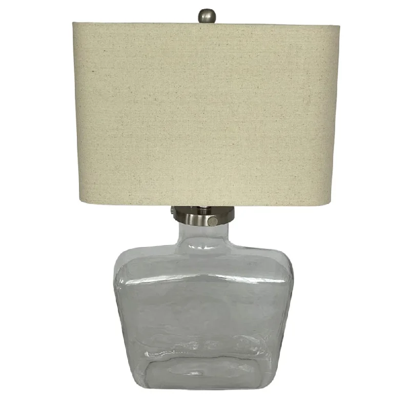 bohemian table lamps with colorful patterns for eclectic bedroomsbohemian table lamps with colorful patterns for eclectic bedroomsFillable Bottle Lamp W Linen Shade