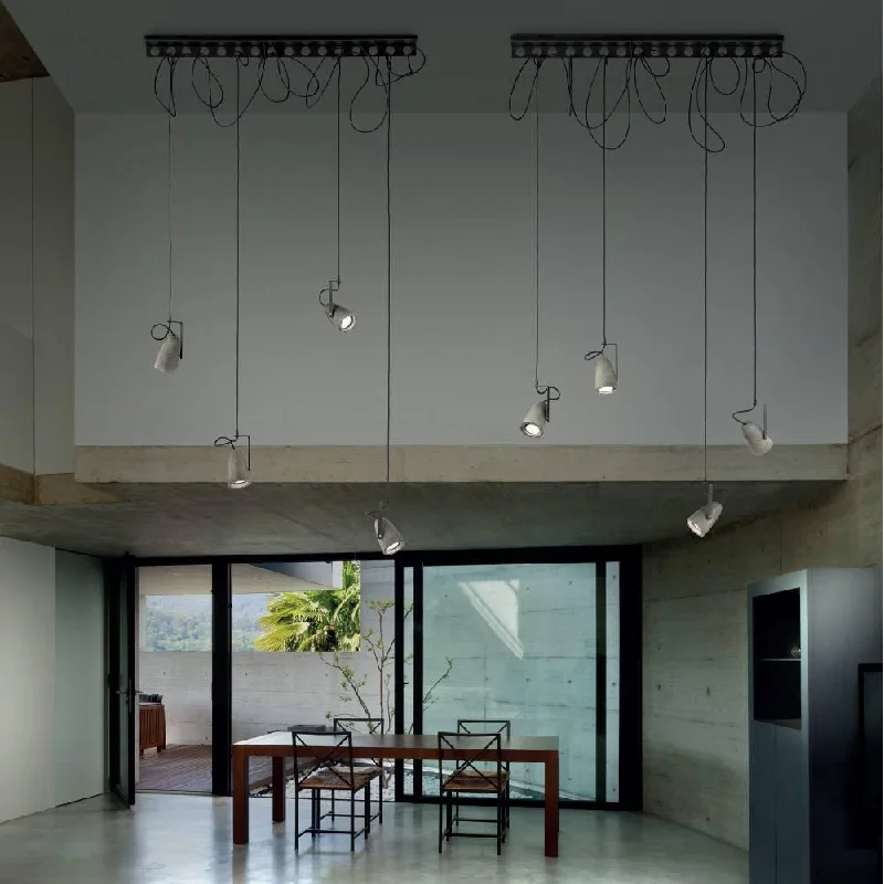 Metal Ceiling Lights in Brass, Copper, Stainless Steel, and IronMetal Ceiling Lights in Brass, Copper, Stainless Steel, and IronForata Multi Light Pendant