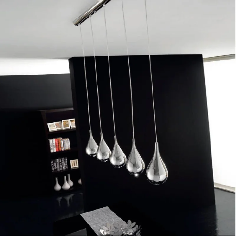 Chinese - Style Ceiling Lights with Red Lantern - Inspired DesignsChinese - Style Ceiling Lights with Red Lantern - Inspired DesignsGocce Multi Light