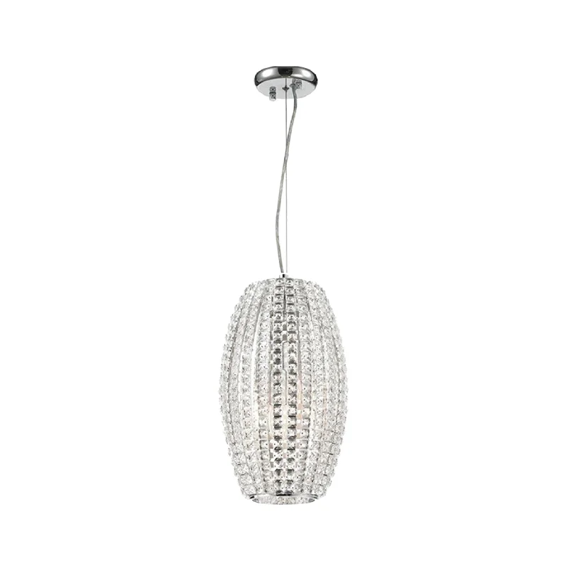 Contemporary Ceiling Lights with Unique, Abstract ShapesContemporary Ceiling Lights with Unique, Abstract ShapesInfinity Pendant Lamp - Clear Crystal - W:20 H:38cm