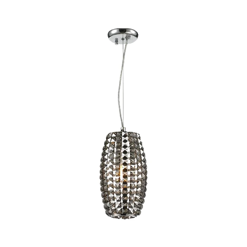 Art Nouveau Ceiling Lights with Organic, Flowing ShapesArt Nouveau Ceiling Lights with Organic, Flowing ShapesInfinity Pendant Lamp - Smoke Crystal - W:14 H:25cm