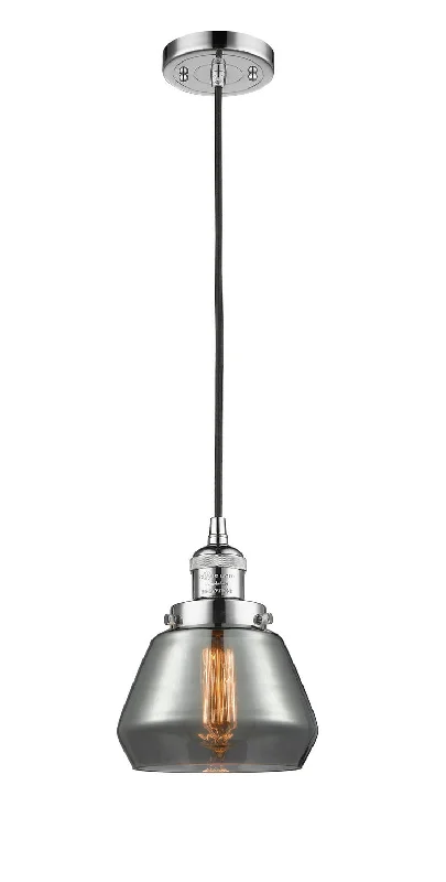 Industrial Style Ceiling Lights with Exposed Bulbs and Metal CagesIndustrial Style Ceiling Lights with Exposed Bulbs and Metal CagesOne Light Mini Pendant