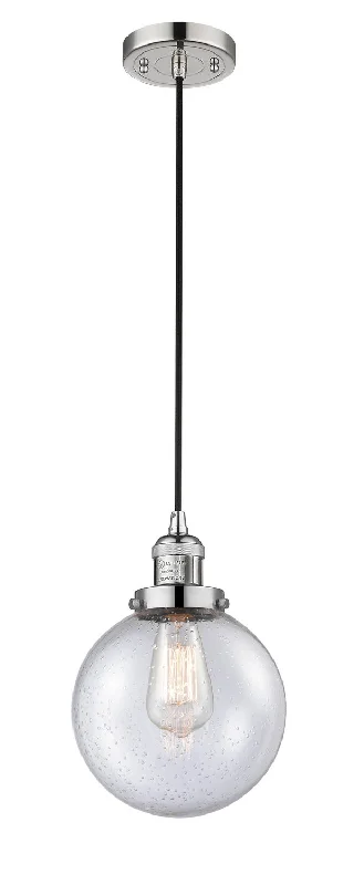 Scandinavian Style Ceiling Lights with Light Wood AccentsScandinavian Style Ceiling Lights with Light Wood AccentsOne Light Mini Pendant