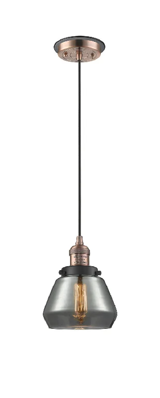Gothic Ceiling Lights with Dark Metalwork and Pointed ArchesGothic Ceiling Lights with Dark Metalwork and Pointed ArchesOne Light Mini Pendant