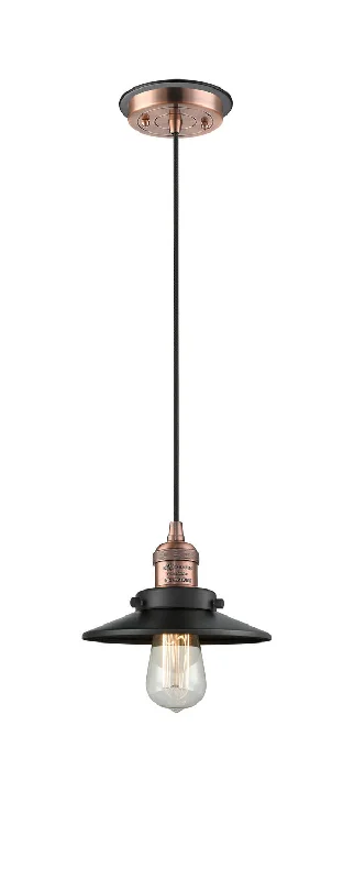 Industrial Style Ceiling Lights with Exposed Bulbs and Metal CagesIndustrial Style Ceiling Lights with Exposed Bulbs and Metal CagesOne Light Mini Pendant