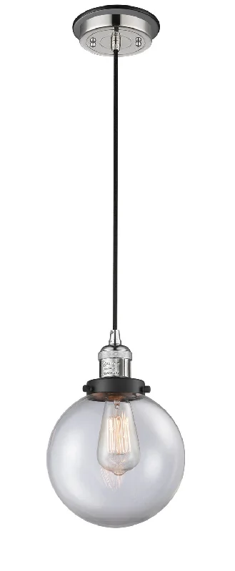 Scandinavian Style Ceiling Lights with Light Wood AccentsScandinavian Style Ceiling Lights with Light Wood AccentsOne Light Mini Pendant