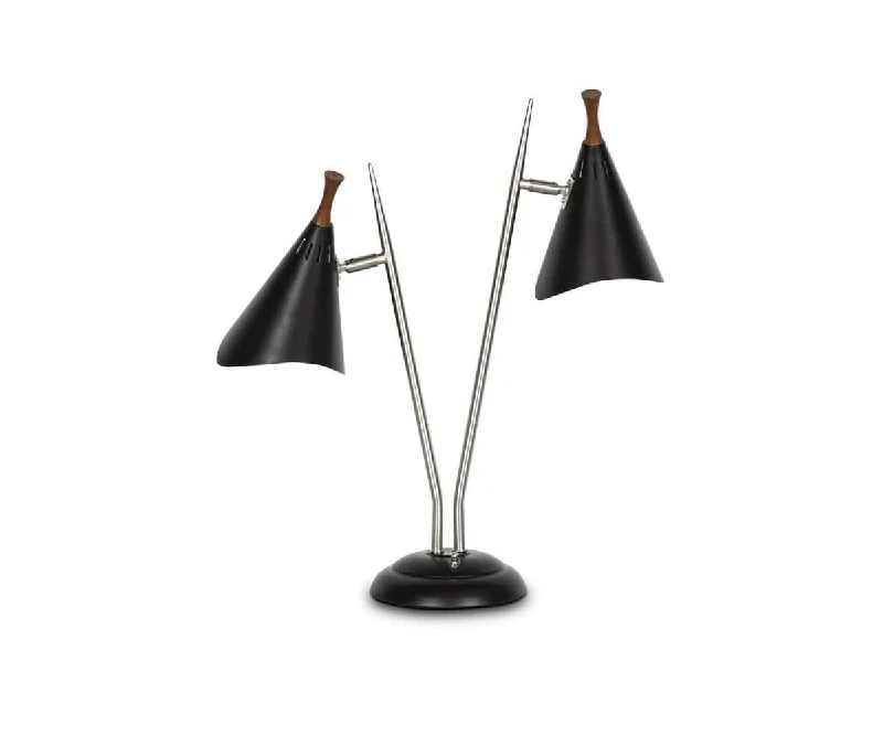 metal table lamps with a matte black finish for a sleek appearancemetal table lamps with a matte black finish for a sleek appearanceKabrino Table Lamp