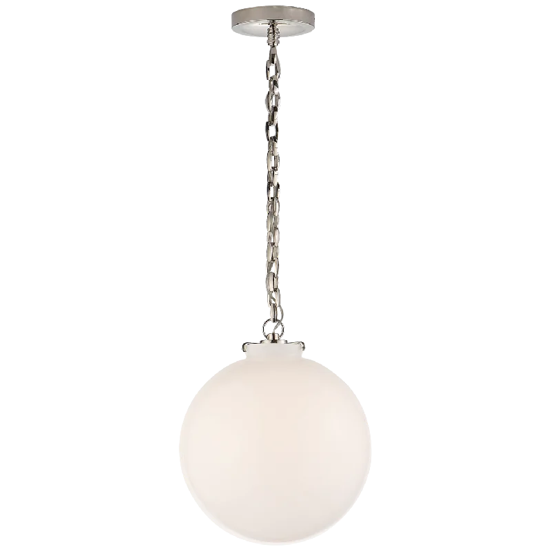 Polished Nickel / White