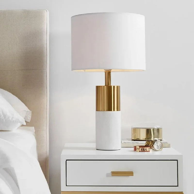 fabric table lamps with a linen shade for a relaxed and breathable lookfabric table lamps with a linen shade for a relaxed and breathable lookLane Table Lamp White/Brass 12226