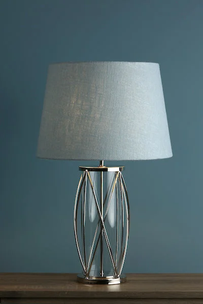 mid century modern table lamps with iconic designs for a stylish studymid century modern table lamps with iconic designs for a stylish studyLaura Ashley Beckworth Large Table Lamp Polished Nickel Lattice
