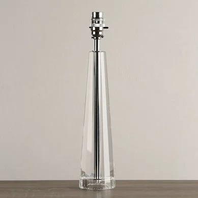 glass table lamps with a frosted surface for soft light diffusionglass table lamps with a frosted surface for soft light diffusionLaura Ashley Blake Cut Glass Crystal Obelisk Table Lamp Base Large