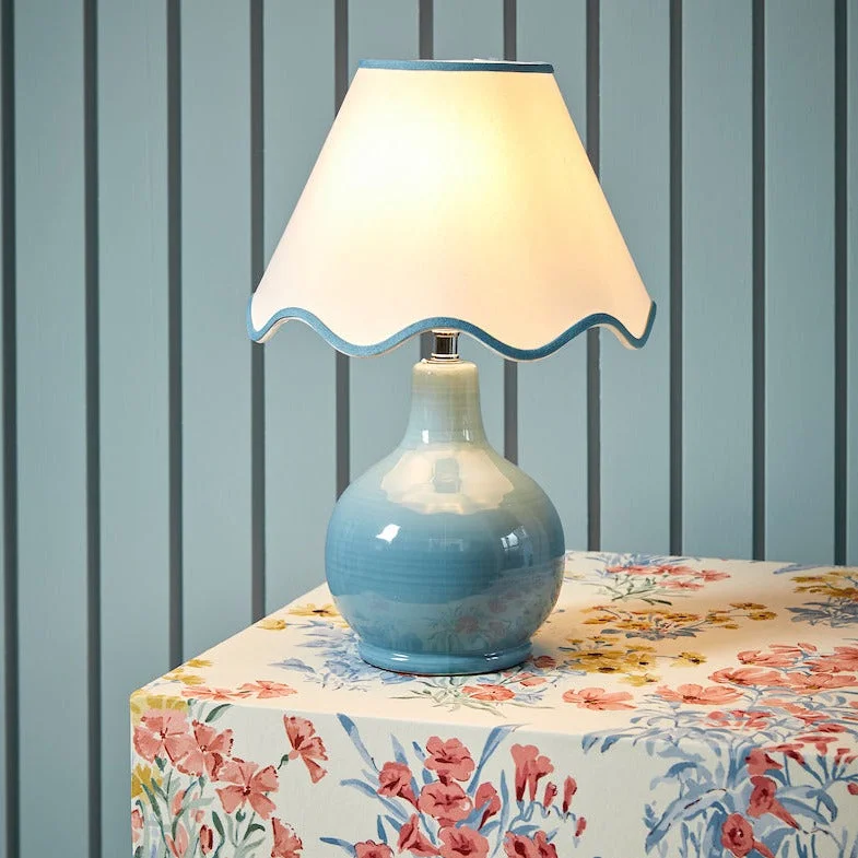 ceramic table lamps with hand painted designs for an artistic touchceramic table lamps with hand painted designs for an artistic touchLaura Ashley Bramhope Table Lamp Blue Ceramic