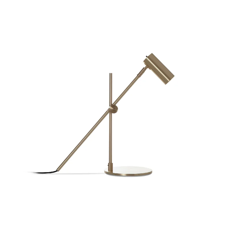 leather table lamps with a distressed texture for a rugged charmleather table lamps with a distressed texture for a rugged charmLektor Desk Lamp - Brass