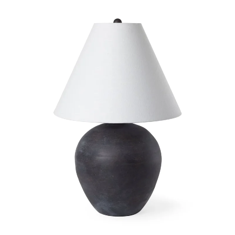 mid century modern table lamps with iconic designs for a stylish studymid century modern table lamps with iconic designs for a stylish studyMarvin Table Lamp Black Ceramic