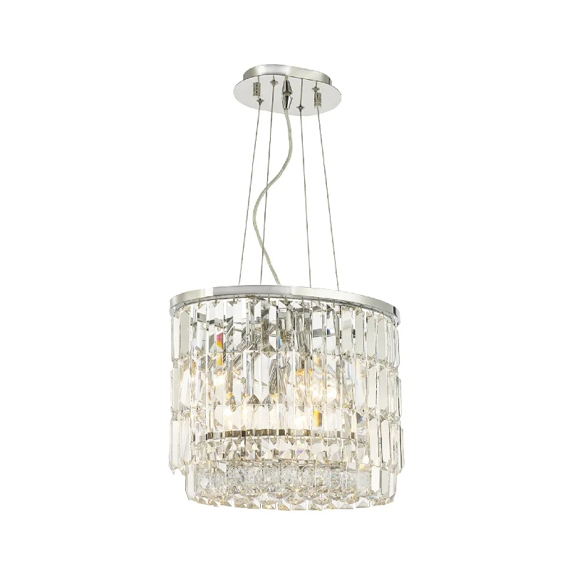 Bohemian Ceiling Lights with Beads, Tassels, and Colorful GlassBohemian Ceiling Lights with Beads, Tassels, and Colorful GlassModena Crystal Pendant - Oval Multi Tier W: 40cm
