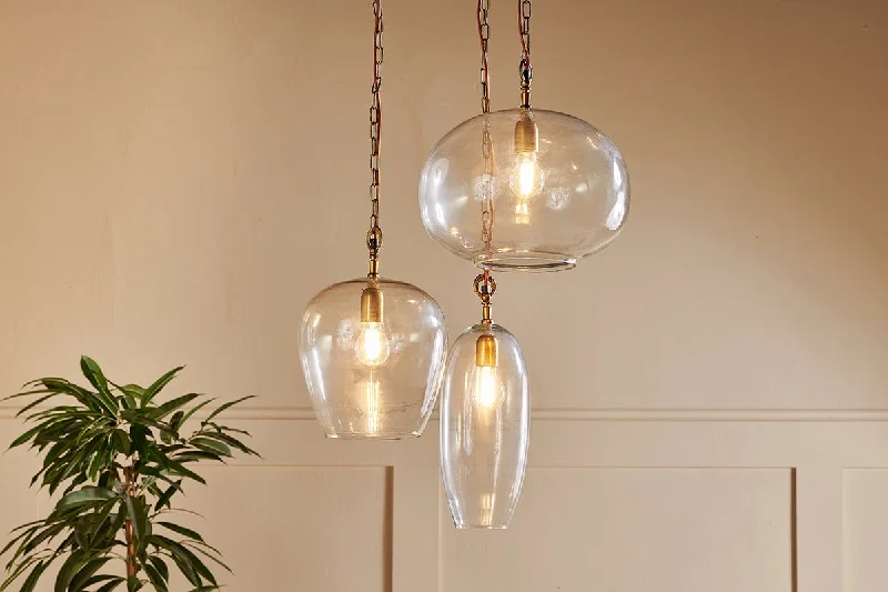 Indian - Themed Ceiling Lights with Intricate Filigree and Mirror WorkIndian - Themed Ceiling Lights with Intricate Filigree and Mirror WorkOtoro Statement Recycled Glass Cluster Pendant