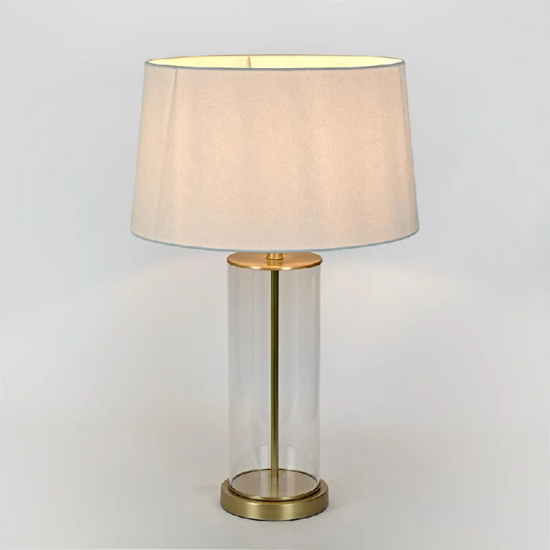 coastal style table lamps with nautical elements for beach housescoastal style table lamps with nautical elements for beach housesRETURNS STOCK - BRAND NEW - Iris Glass Table Lamp Base Aged Brass