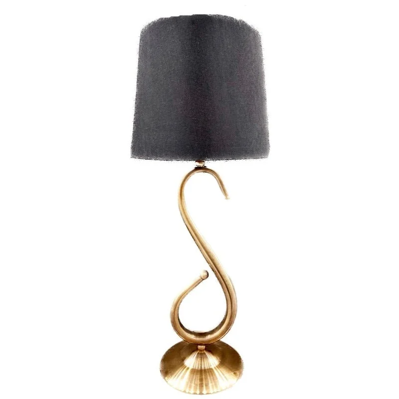 wooden table lamps with natural grain for a warm and organic feelwooden table lamps with natural grain for a warm and organic feelS Shaped Table Lamp