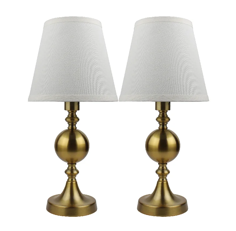 Antique Gold with Cream Shades
