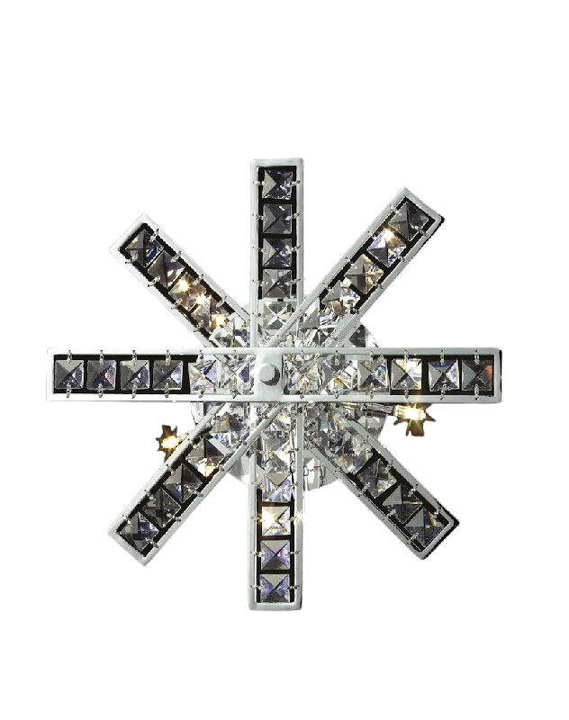 Art Nouveau Ceiling Lights with Organic, Flowing ShapesArt Nouveau Ceiling Lights with Organic, Flowing ShapesSmall Equinox Crystal Pendant & Wall Light