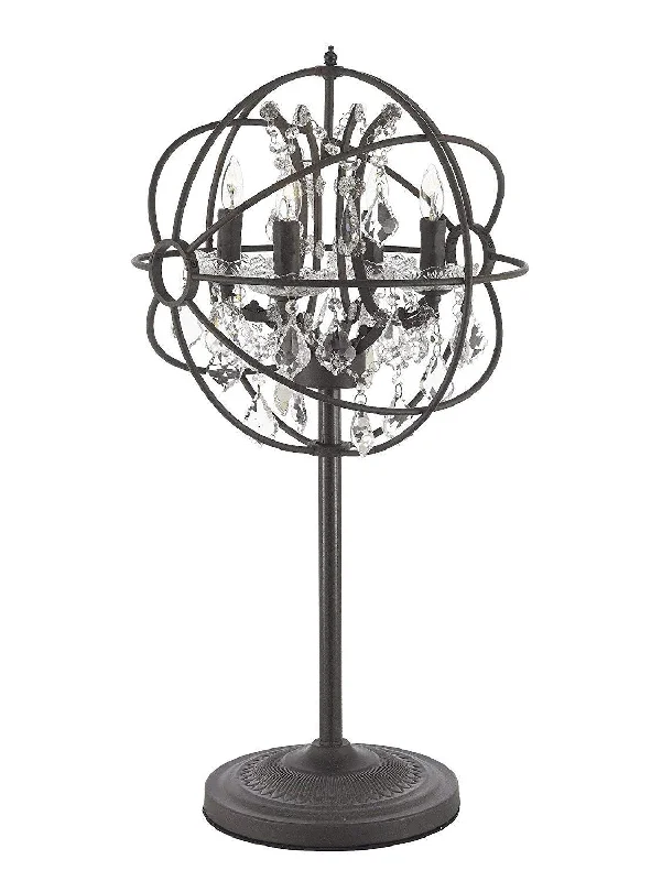 art deco table lamps with geometric shapes for a retro touchart deco table lamps with geometric shapes for a retro touchSpherical Iron & Crystal 4 Light Table Lamp Desk Lamp Bedside Lamp Rust Finish Industrial Lighting - J10-214/4