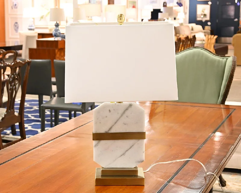 marble table lamps with a luxurious veined pattern for high end decormarble table lamps with a luxurious veined pattern for high end decorTable Lamp