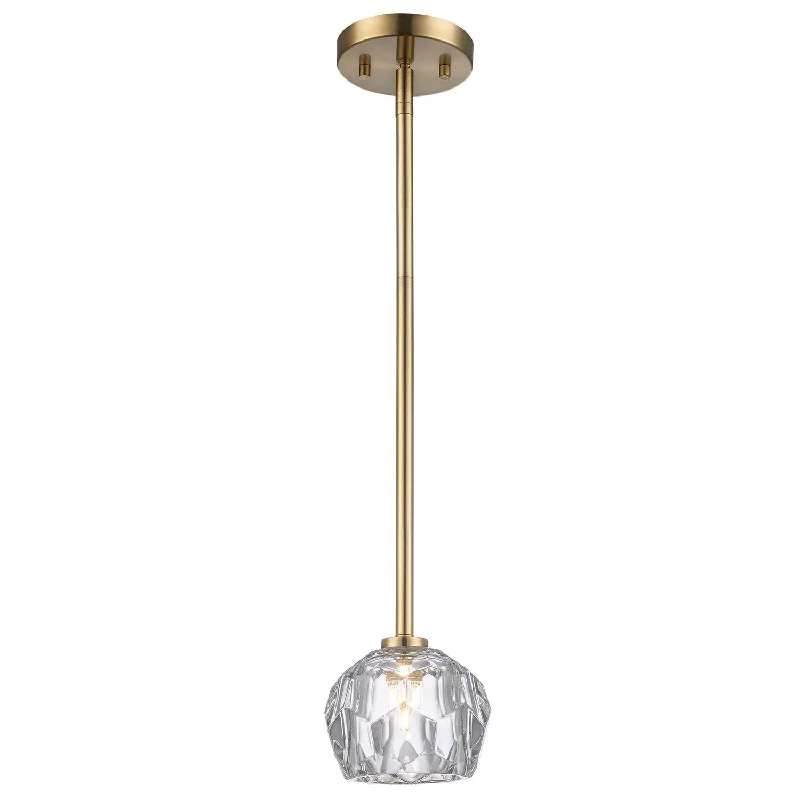 Industrial Style Ceiling Lights with Exposed Bulbs and Metal CagesIndustrial Style Ceiling Lights with Exposed Bulbs and Metal CagesTrans Globe Imports Sequoia 11661 AG Pendant Light - Antique Gold