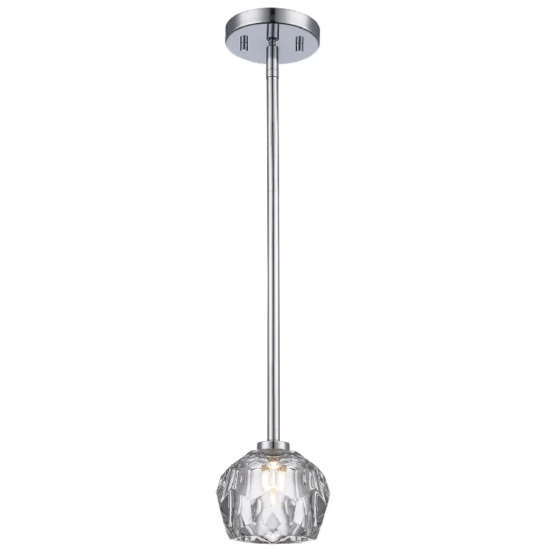 Metal Ceiling Lights in Brass, Copper, Stainless Steel, and IronMetal Ceiling Lights in Brass, Copper, Stainless Steel, and IronTrans Globe Imports Sequoia 11661 PC Pendant Light - Polished Chrome