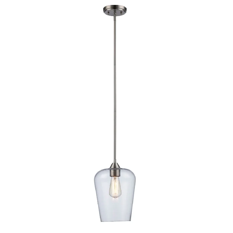 Indian - Themed Ceiling Lights with Intricate Filigree and Mirror WorkIndian - Themed Ceiling Lights with Intricate Filigree and Mirror WorkTrans Globe Imports Kieran 71830 BN Pendant Light - Brushed Nickel
