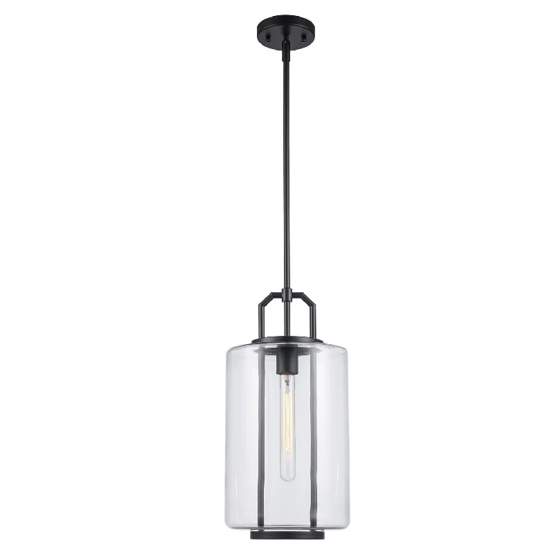 Moroccan Ceiling Lights with Colorful Stained Glass and Geometric CarvingsMoroccan Ceiling Lights with Colorful Stained Glass and Geometric CarvingsTrans Globe Imports River PND-2235 BK Pendant Light - Black