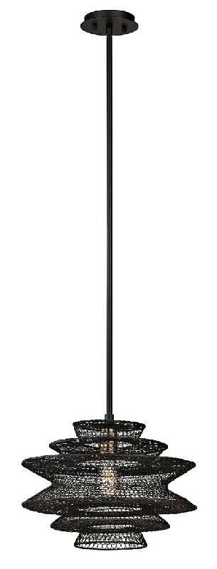 Art Deco Ceiling Lights with Geometric Patterns and Metallic FinishesArt Deco Ceiling Lights with Geometric Patterns and Metallic FinishesTroy Kokoro F6015-SBK Pendant Light - Kokoro Bronze