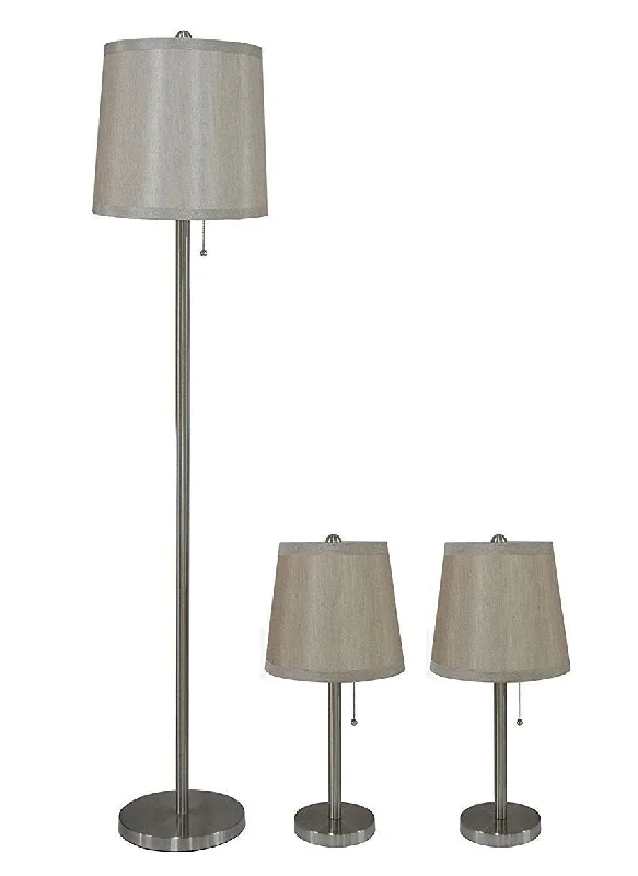 mid century modern table lamps with iconic designs for a stylish studymid century modern table lamps with iconic designs for a stylish studyLamon 3-piece Table and Floor Lamp Set