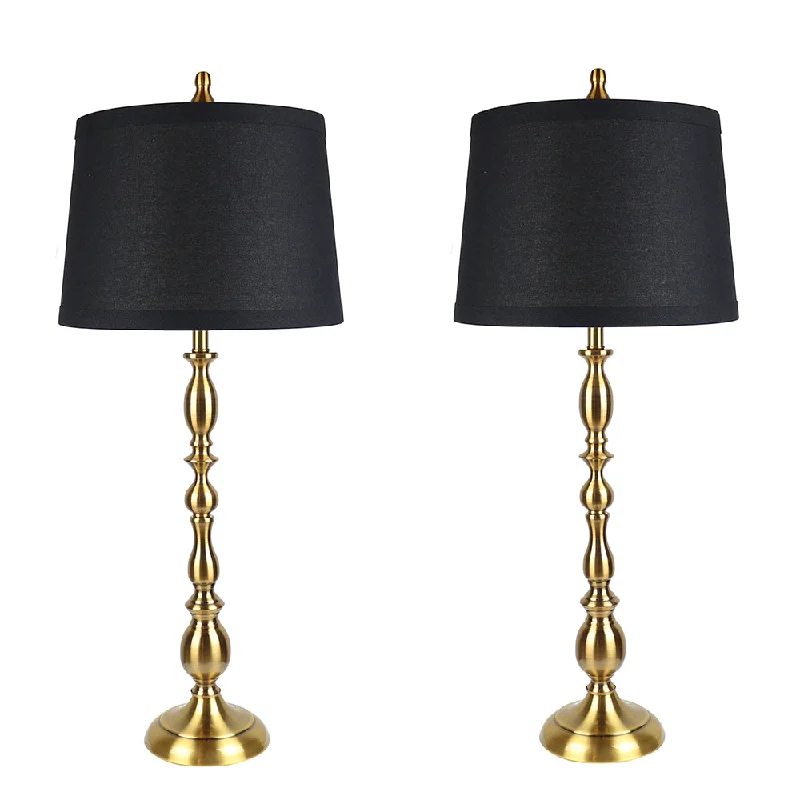 Antique Gold with Black Shades