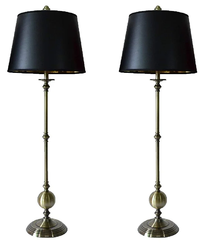 Antique Brass With Black and Gold