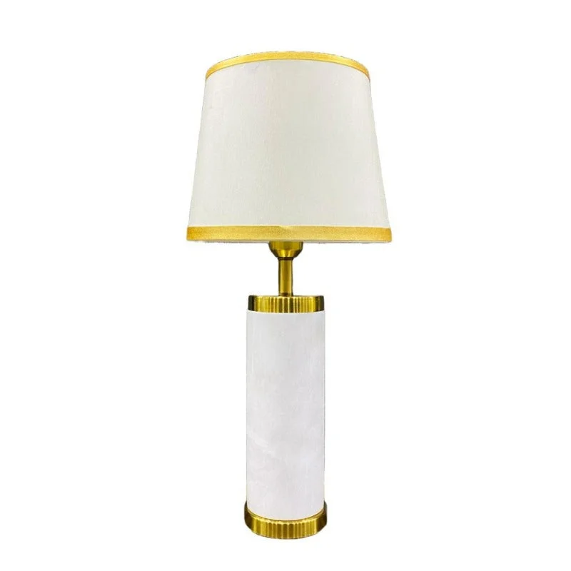 mid century modern table lamps with iconic designs for a stylish studymid century modern table lamps with iconic designs for a stylish studyWhite Marble Cylinder Table Lamp