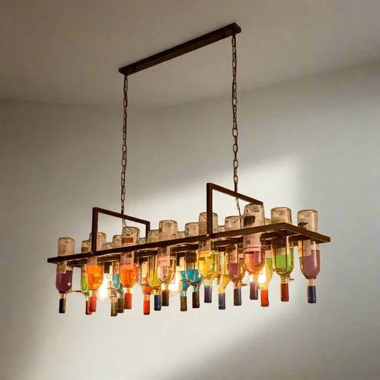 Victorian - Inspired Ceiling Lights with Ornate Crystal ChandeliersVictorian - Inspired Ceiling Lights with Ornate Crystal ChandeliersVint Wine Pendant