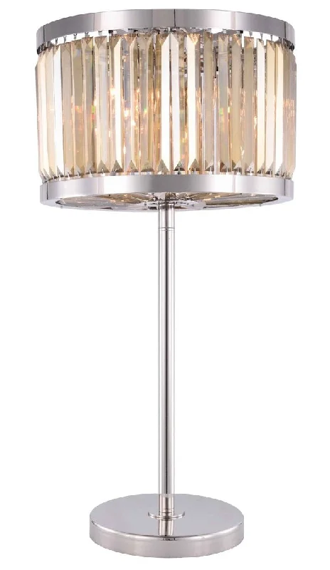 modern minimalist table lamps for contemporary living roomsmodern minimalist table lamps for contemporary living roomsZC121-1233TL18PN-GT/RC - Urban Classic: Chelsea 4 light Polished nickel Table Lamp Golden Teak (Smoky) Royal Cut Crystal